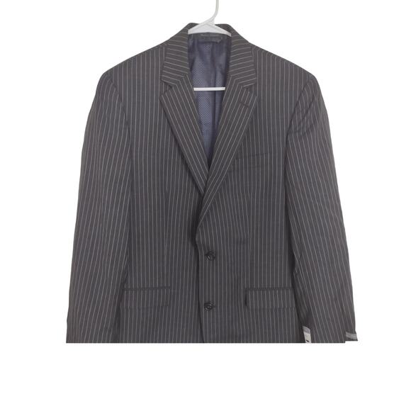 Shaquille O'Neal Collection 100 Percent Wool Sports Coat Blazer Size 40L